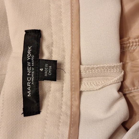 Marc New York Women’s High Waist Ankle Trouser Bone - Picture 6 of 8